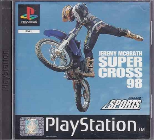 Jeremy McGrath Supercross 98 - PS1 (B Grade) (Genbrug)